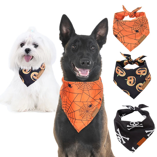 Halloween Bandanas Pumpkins Patterns