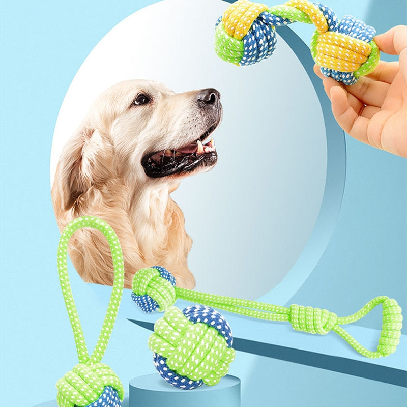 Cotton Rope Mini Dog Toys Ball