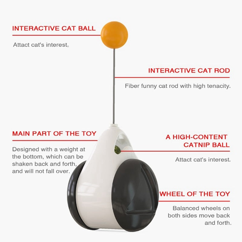 Automatic Catnip Toy Cat