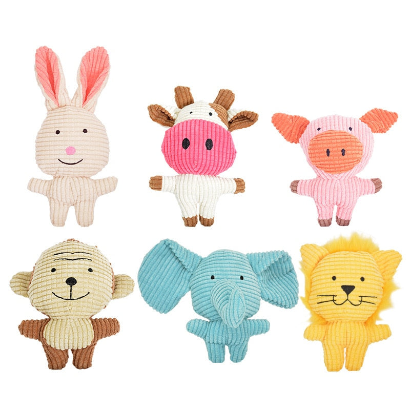 Cute Animals Plush Dog Toys