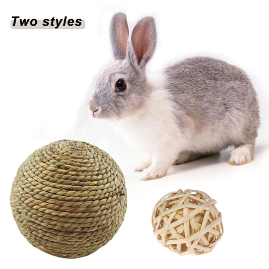 Natural Grass Ball Rabbit Games