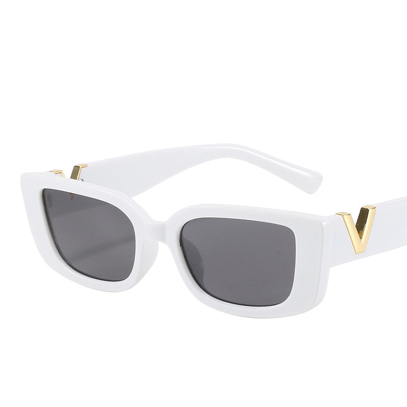 Designer Cat Eye Small Frame Sun Glasses