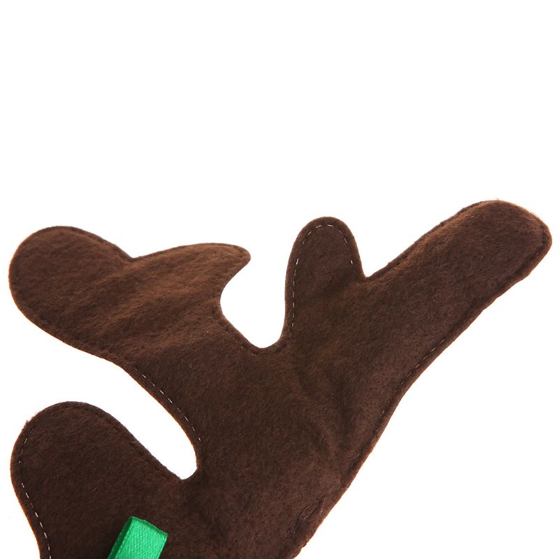 Christmas Pet Headband Deer Horn Hat Costume Dog