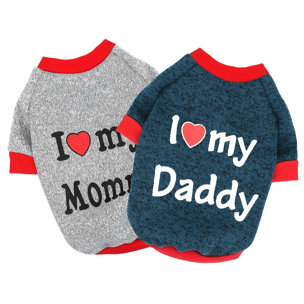 Love My Mommy/Daddy Shirt