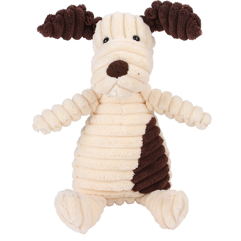 Hot Corduroy Dog Toys for Small Large Dogs