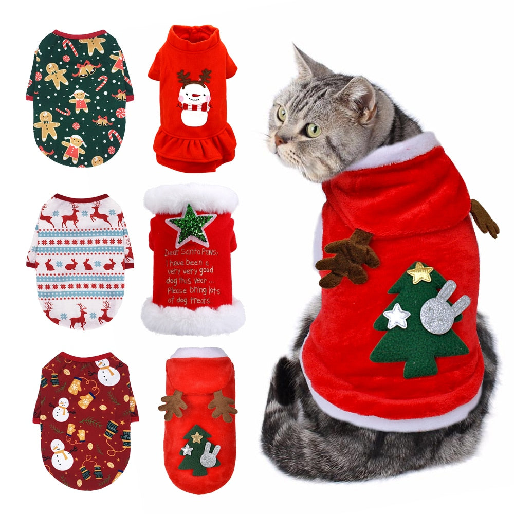 Christmas Cat Clothes