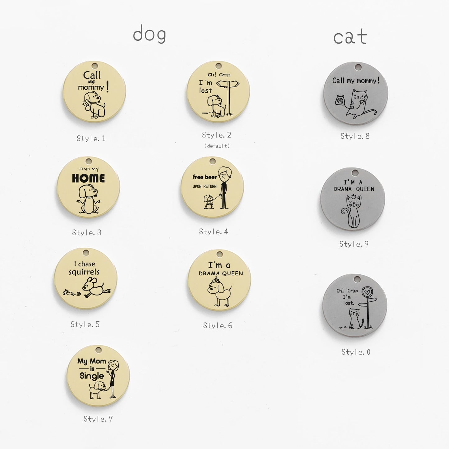 Personalized Funny Dog Tags