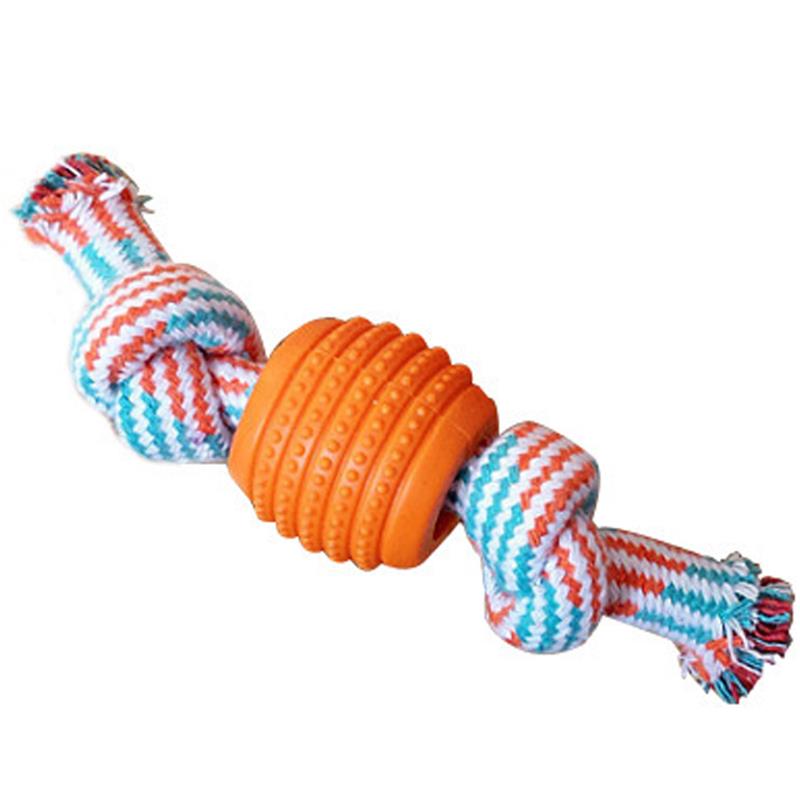 Kapmore 1pc Bite Resistant Rope Toy