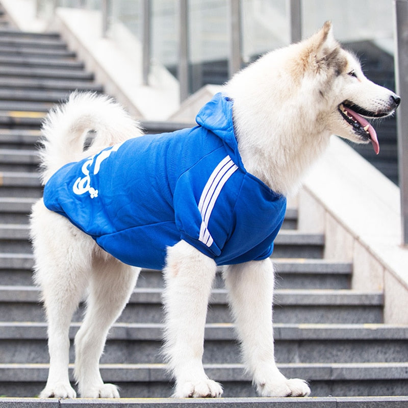 Hoodie Sweater Clothes For Big Dogs