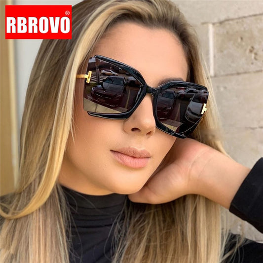 RBROVO Oversized Sunglasses Women 2023