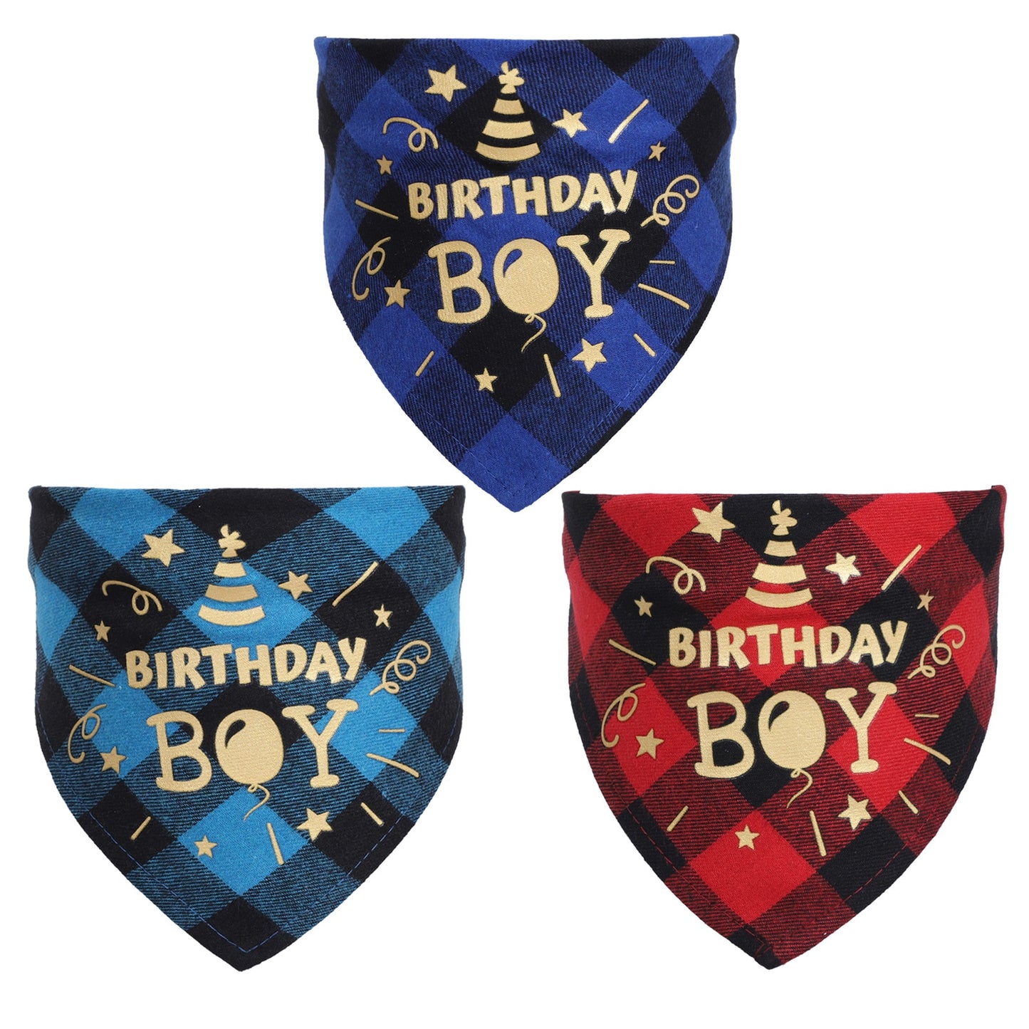 Birthday Pet Bandanas Collar