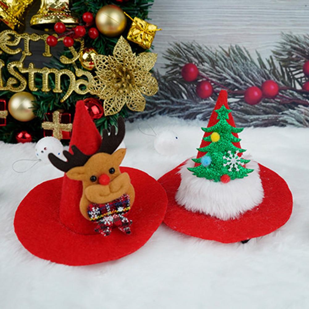 Snowman Santa Clause Decorate Hat