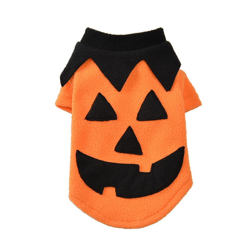 Halloween Pet Pumpkin Costume for Dog Cats