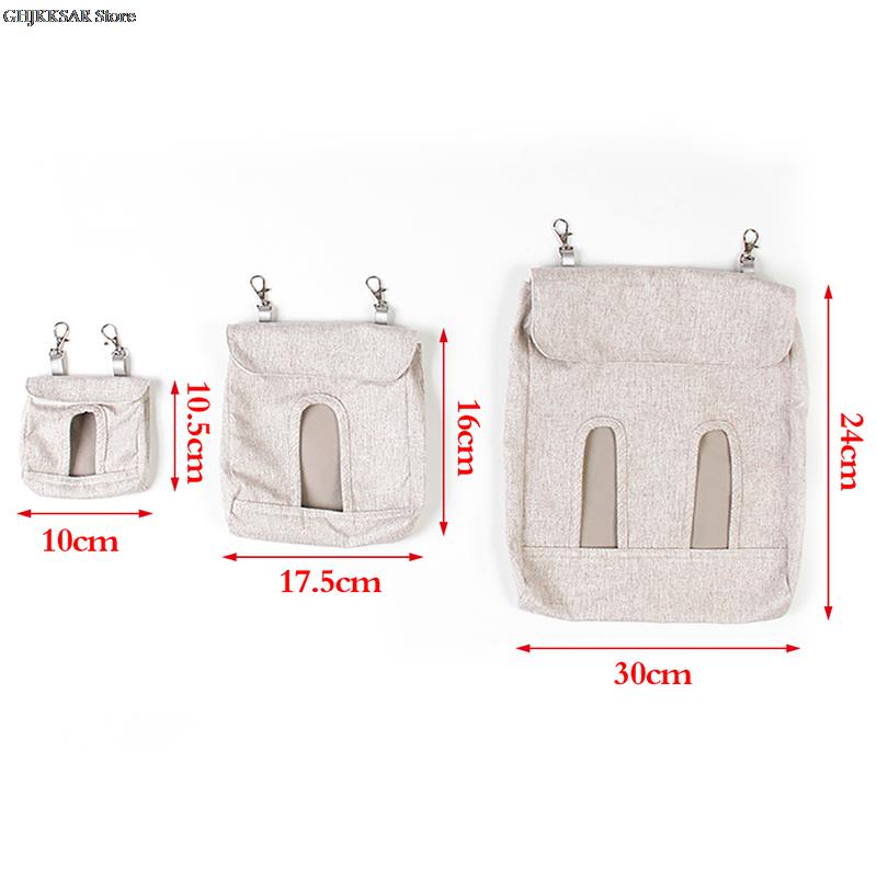 1PC Hanging Pouch Feeder Hay Bag Holder with Hooks
