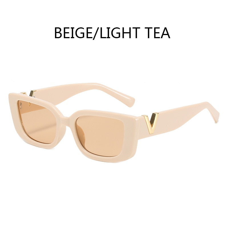 Designer Cat Eye Small Frame Sun Glasses