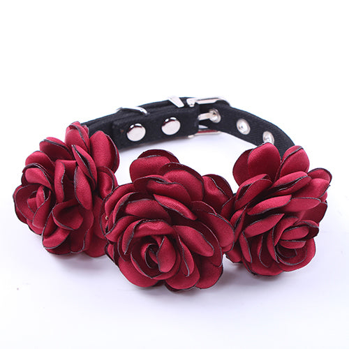 Necklace Roses Flower Collar