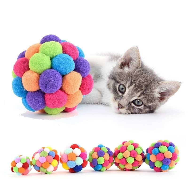 Handmade Funny Cats Bouncy Ball Toys