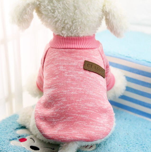 Autumn Winter Sweater Soft Cute Chihuahua Clothes
